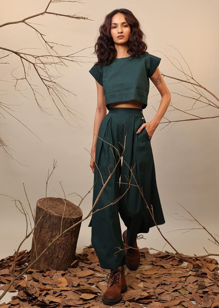 Roots Crop Cowl Set (2 PCS)