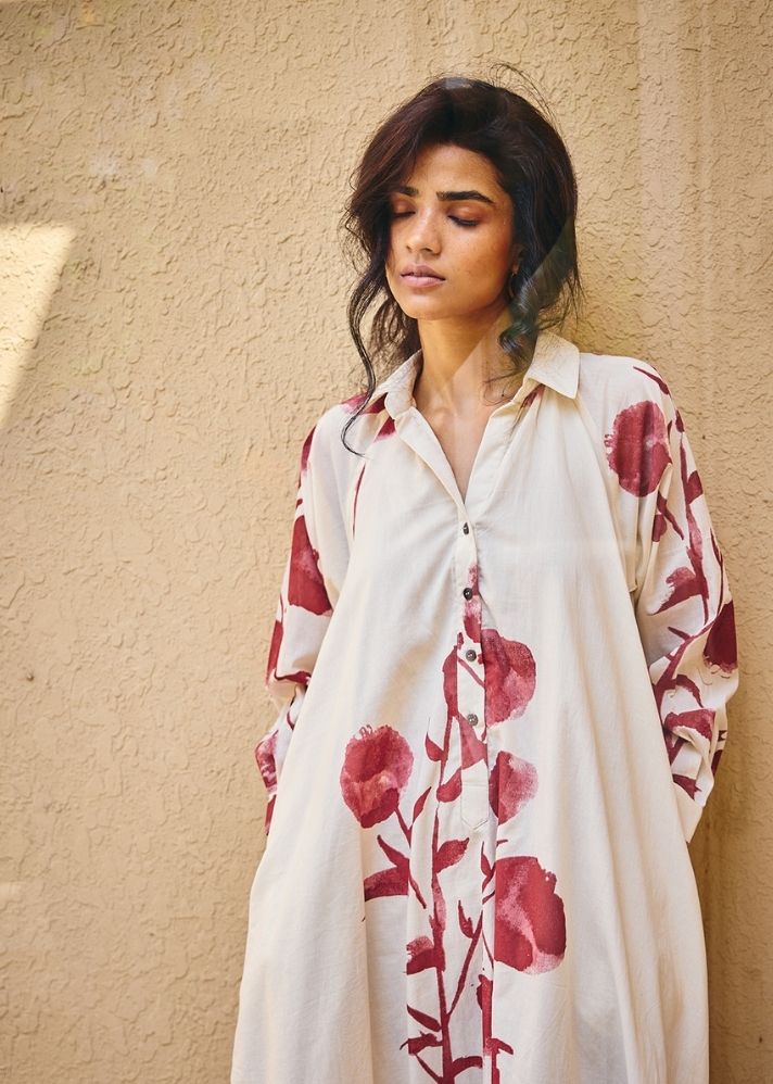 Bloom Shirt Dress