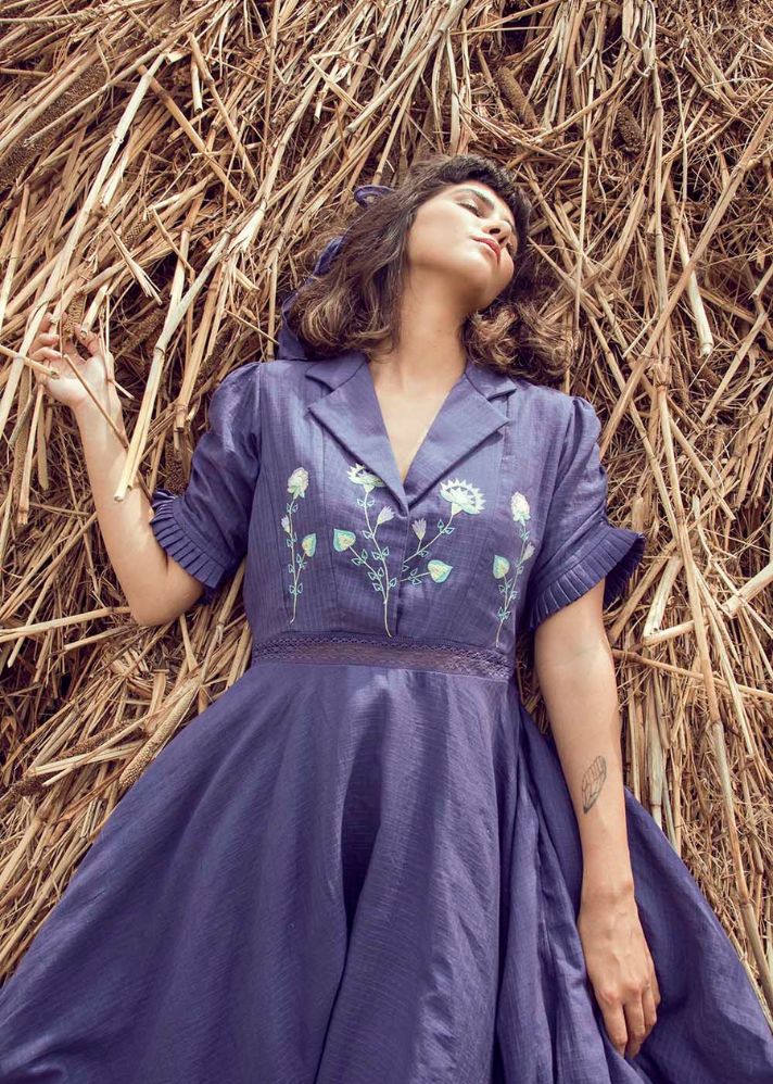 Paradise Chic Dress In Cotton