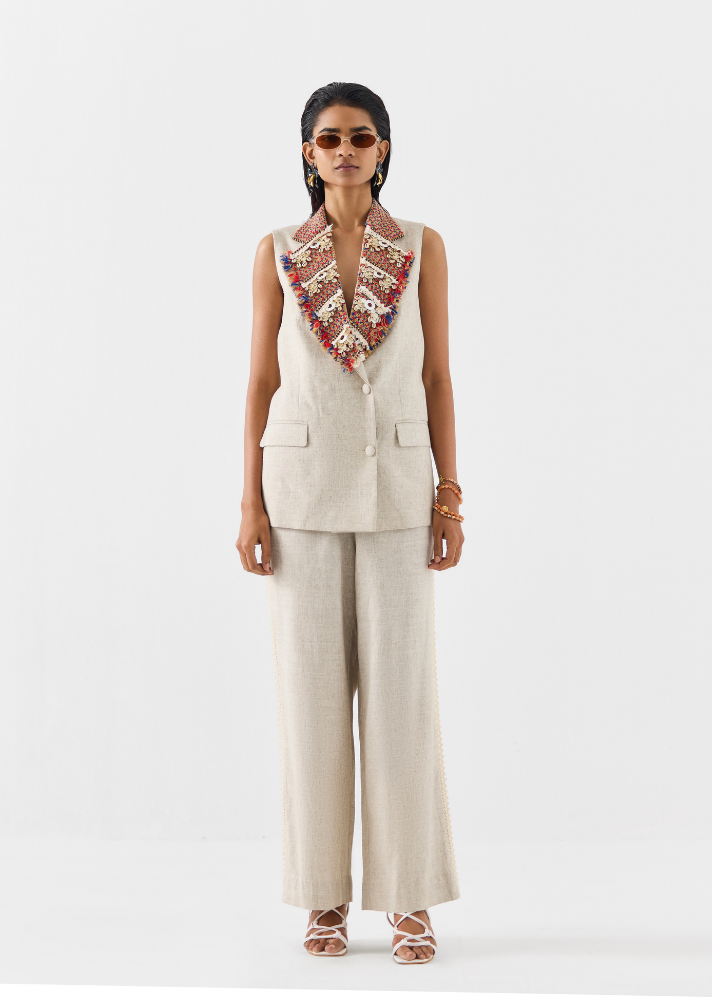 Palm Island Blazer And Pants