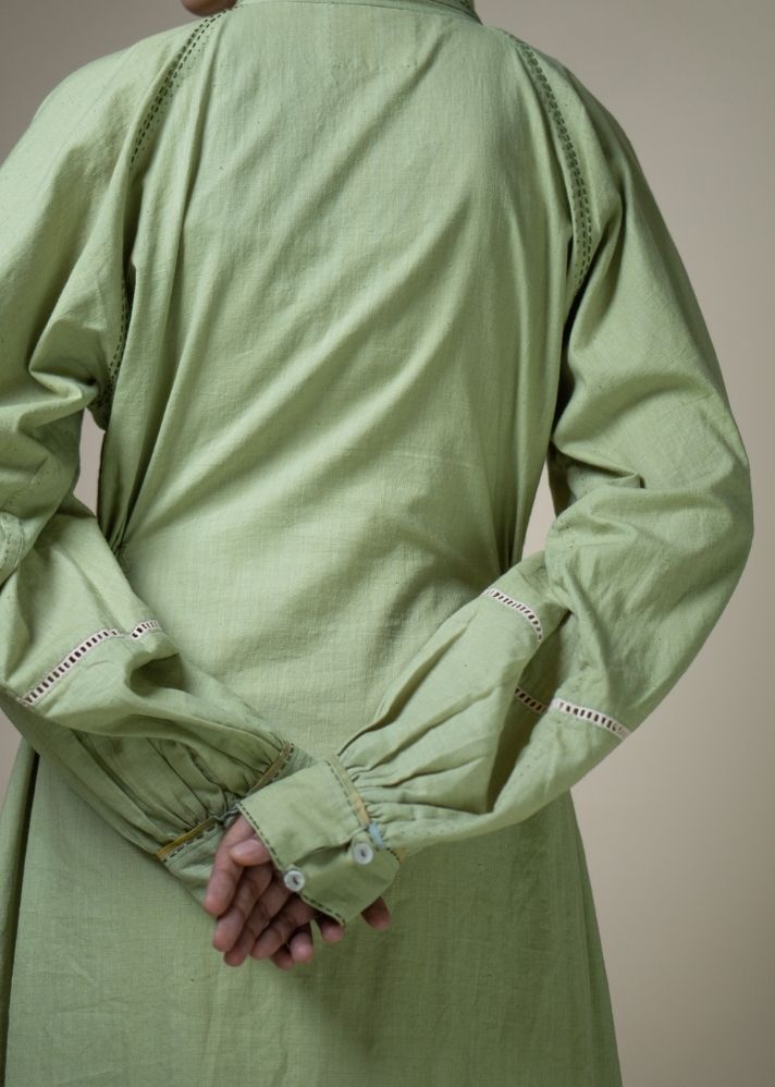 Meadows Embroidered Shirt Dress