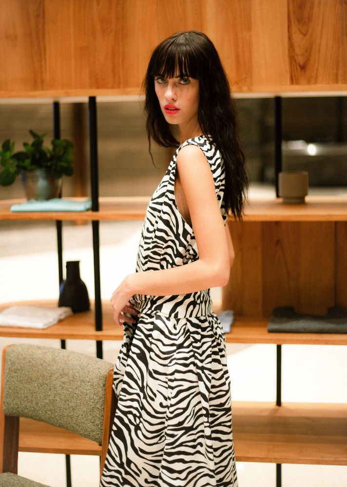 Kola Zebra Dress