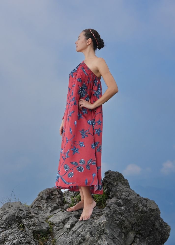 Firebird & Picked Bluewood Maya Dress