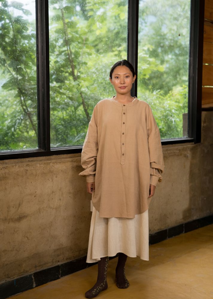Kc.10 Oversized Breezy Kala Cotton Shirt
