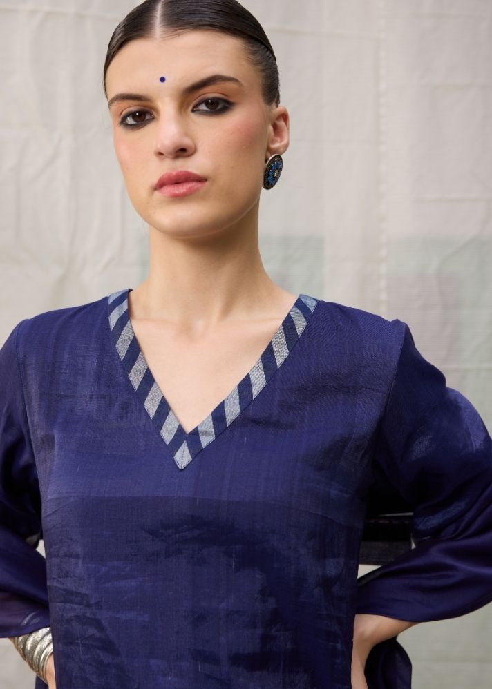 Blue Amala Kurta Top