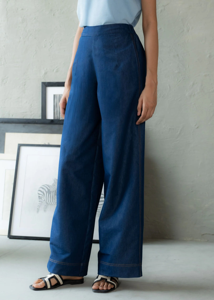 Fluid Wayfarer Denim Pant