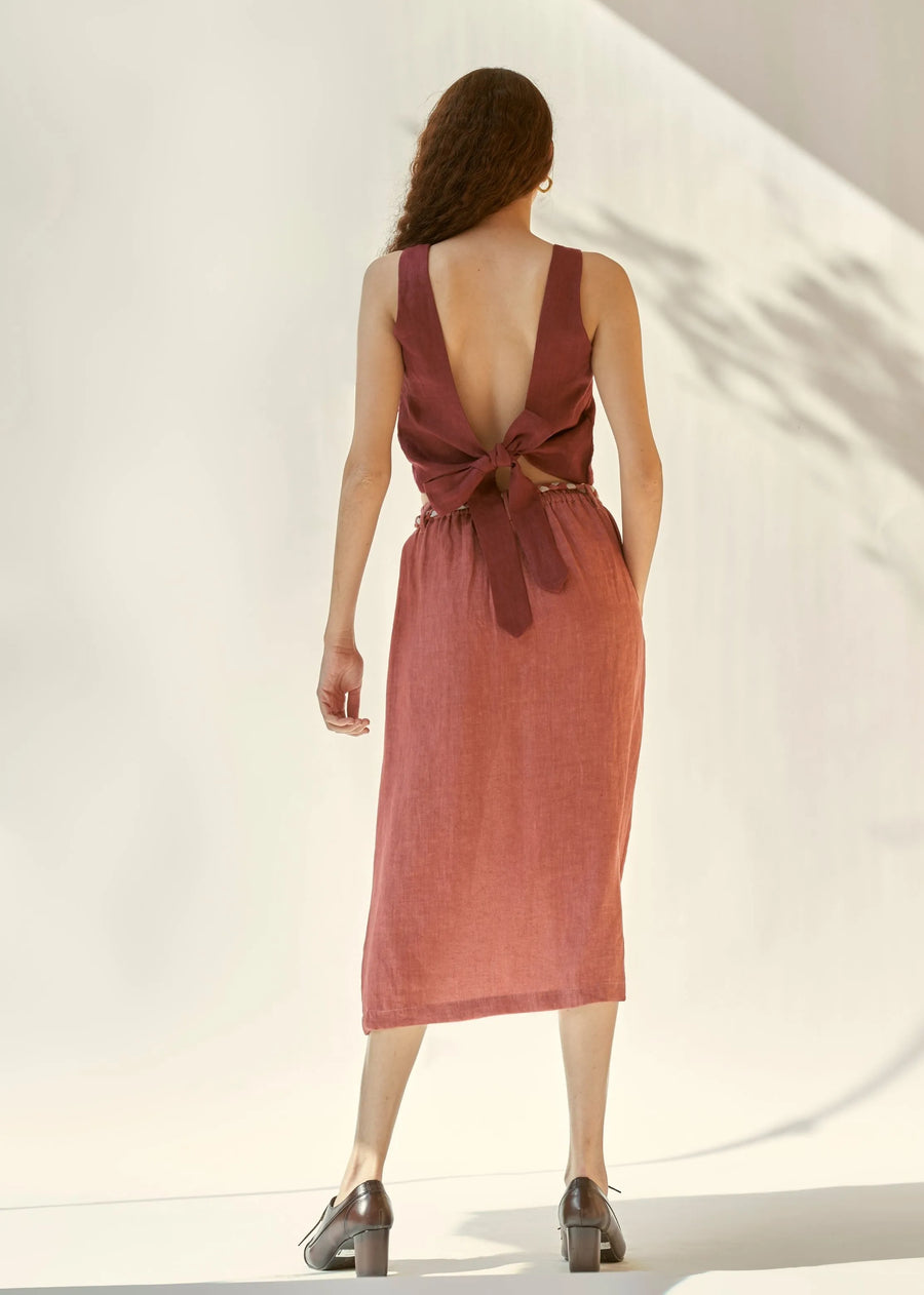 Weekday Set- Burgundy+Velvet Rose