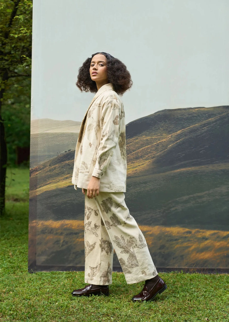 Grove Corduroy Overlay & Trousers Set