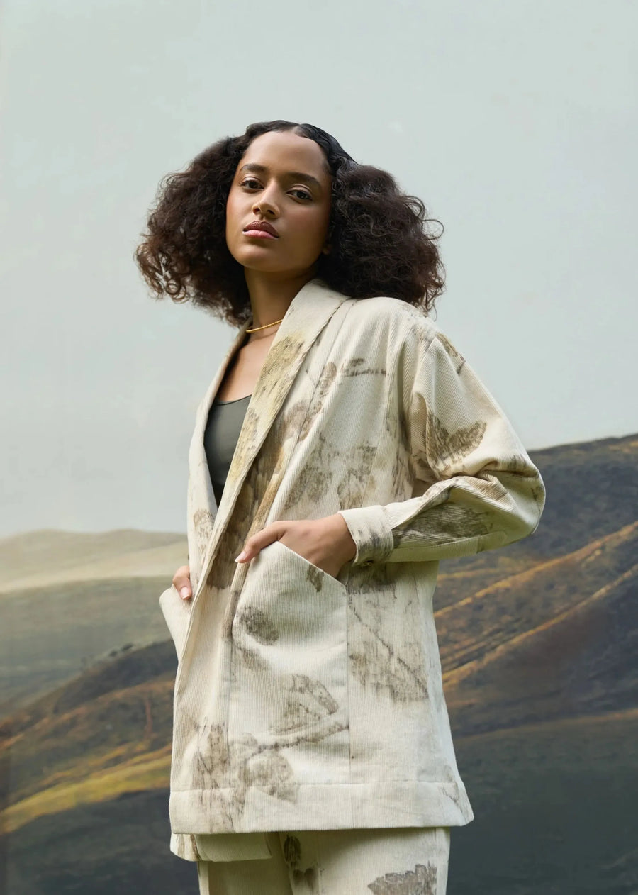 Grove Corduroy Overlay & Trousers Set