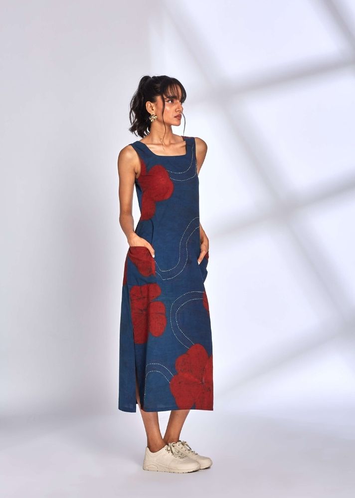 Aura Indigo Dress