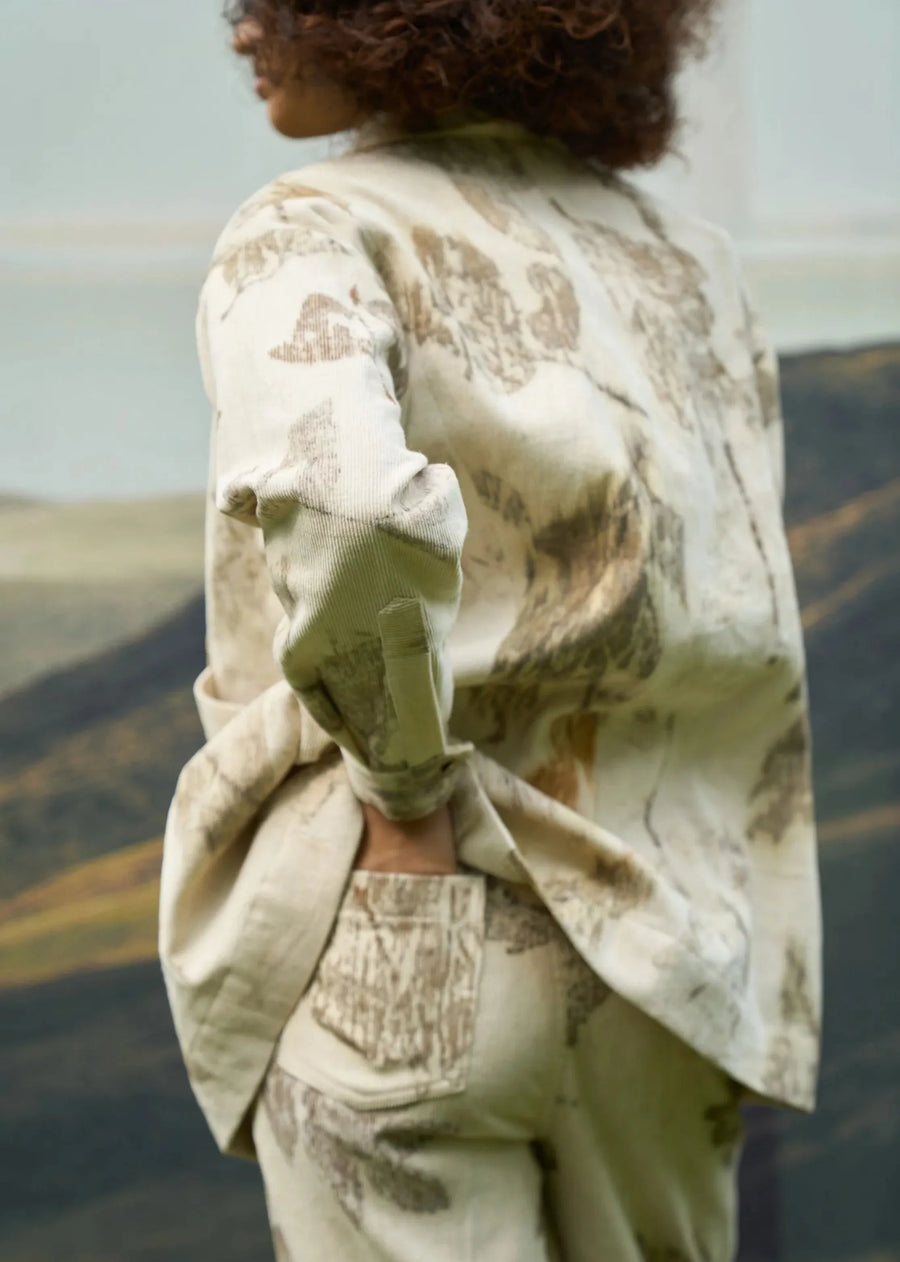 Grove Corduroy Overlay & Trousers Set