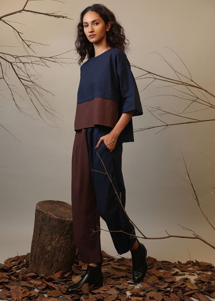 Roots Colour Block Ekin Set (2 PCS)