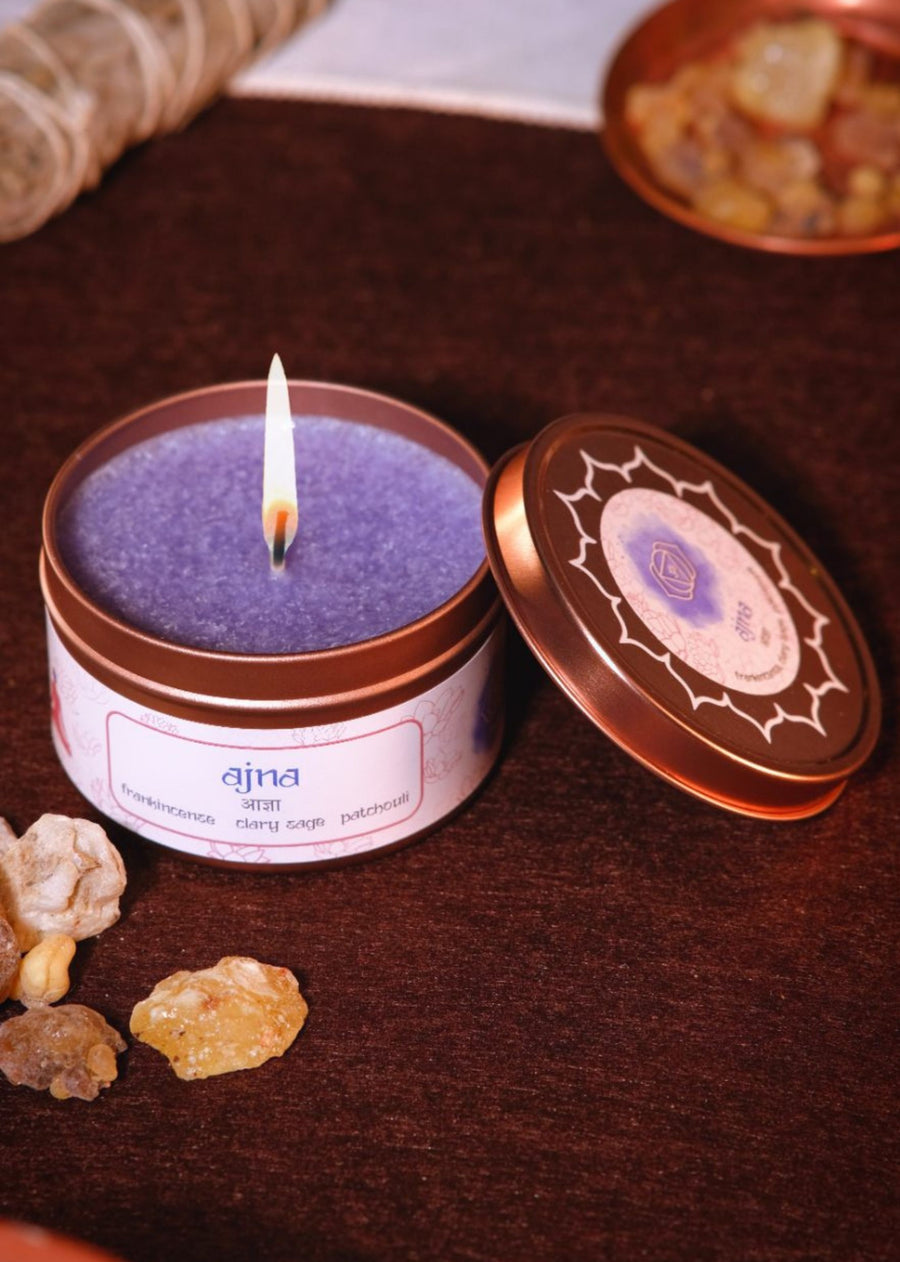 Ajna (Brow) Chakra Candle