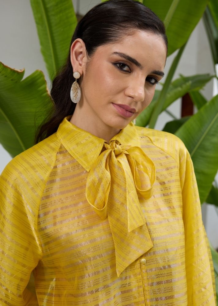 Yellow Phool Top