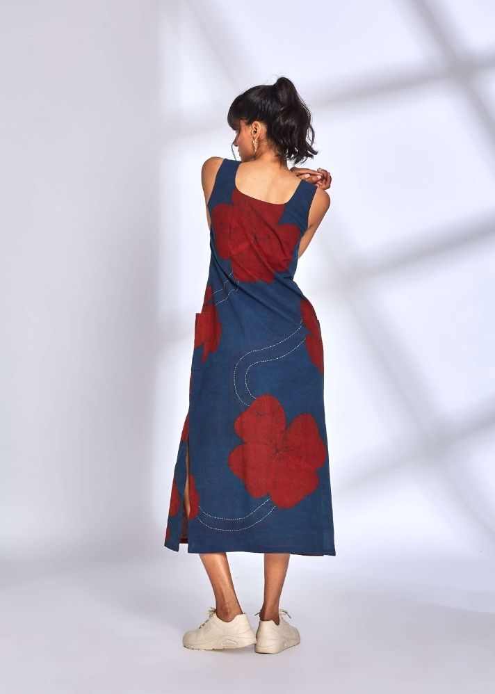 Aura Indigo Dress