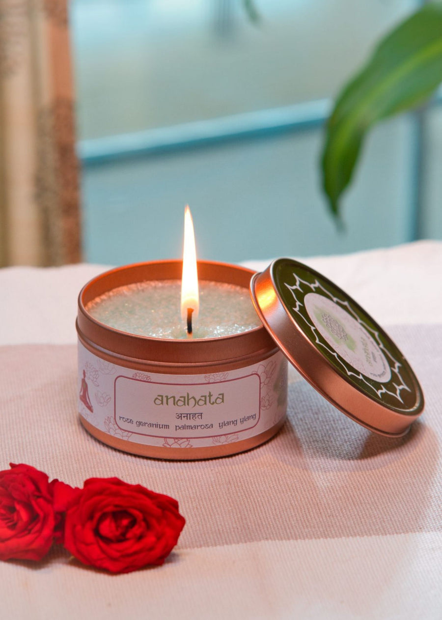 Anahata (Heart) Chakra Candle