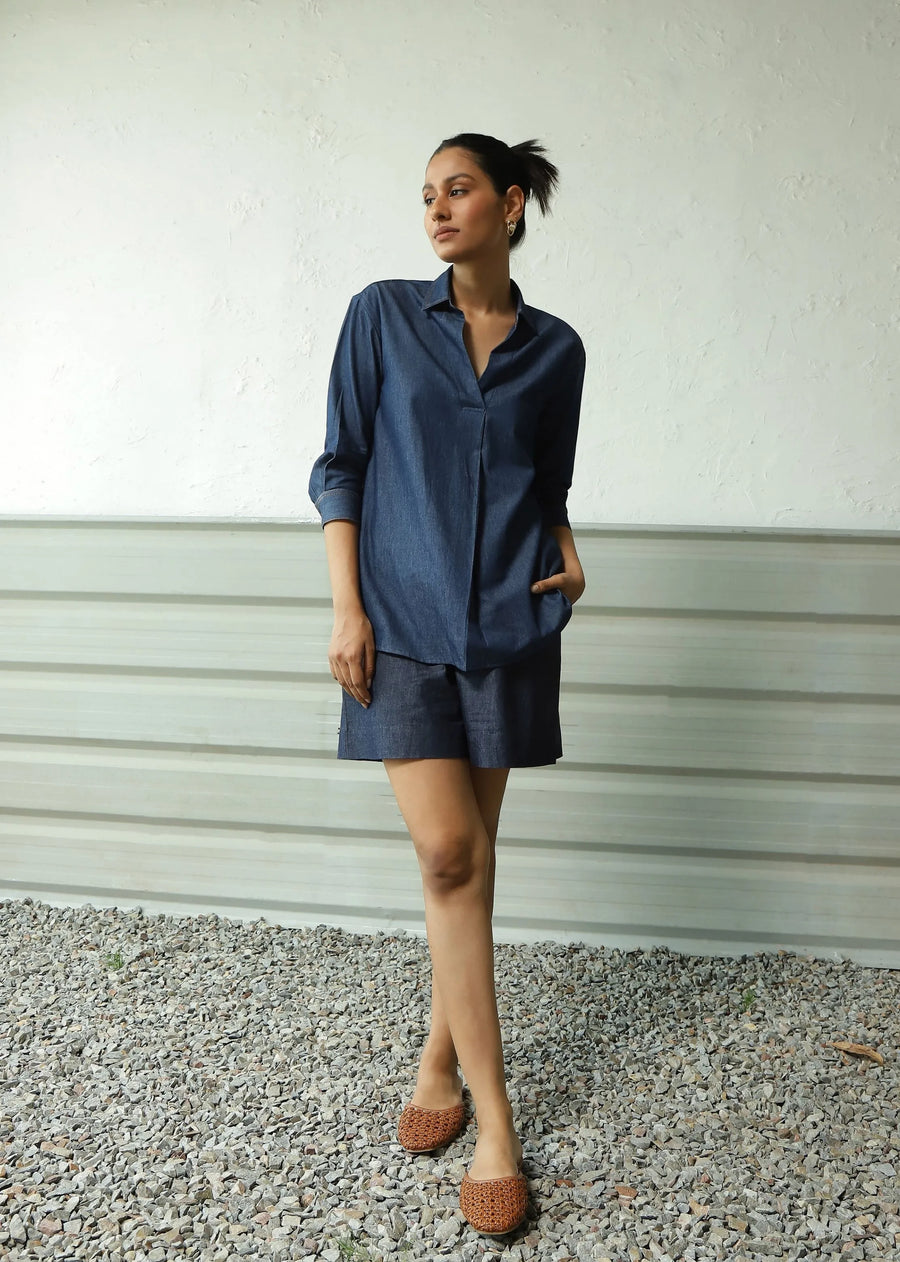 Buy Denim Co-ord Set - Denim Duo by Canoopi // Only Ethikal ...