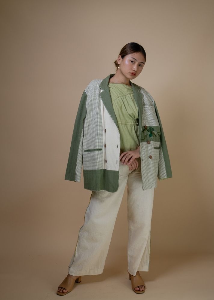 Meadows Unisex Double Breasted Blazer