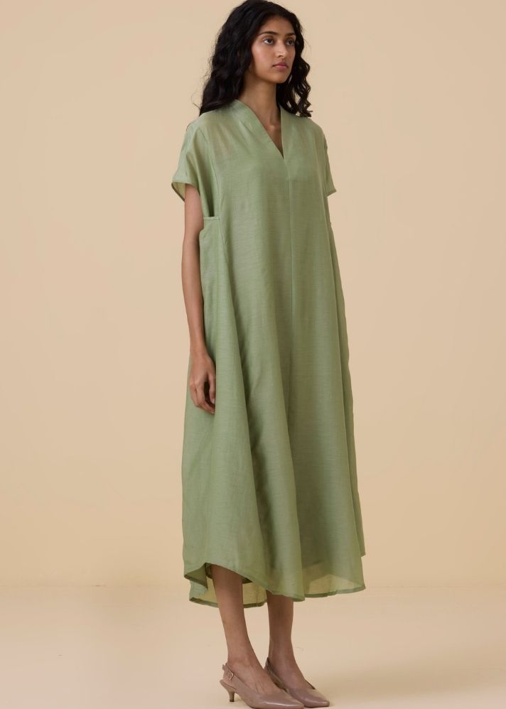 Meer Green Kaftan