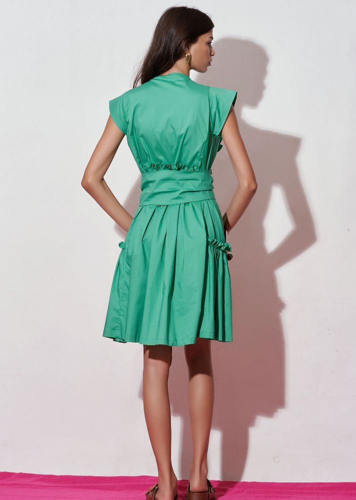 Eliza Green Dress