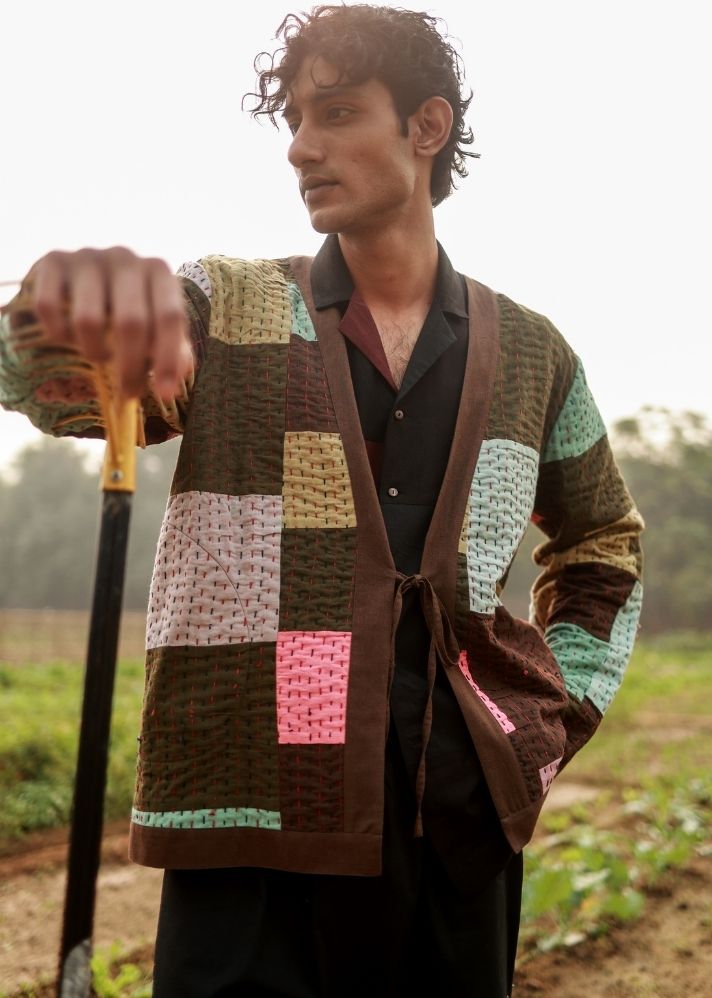 Avery Kantha Patchwork Jacket