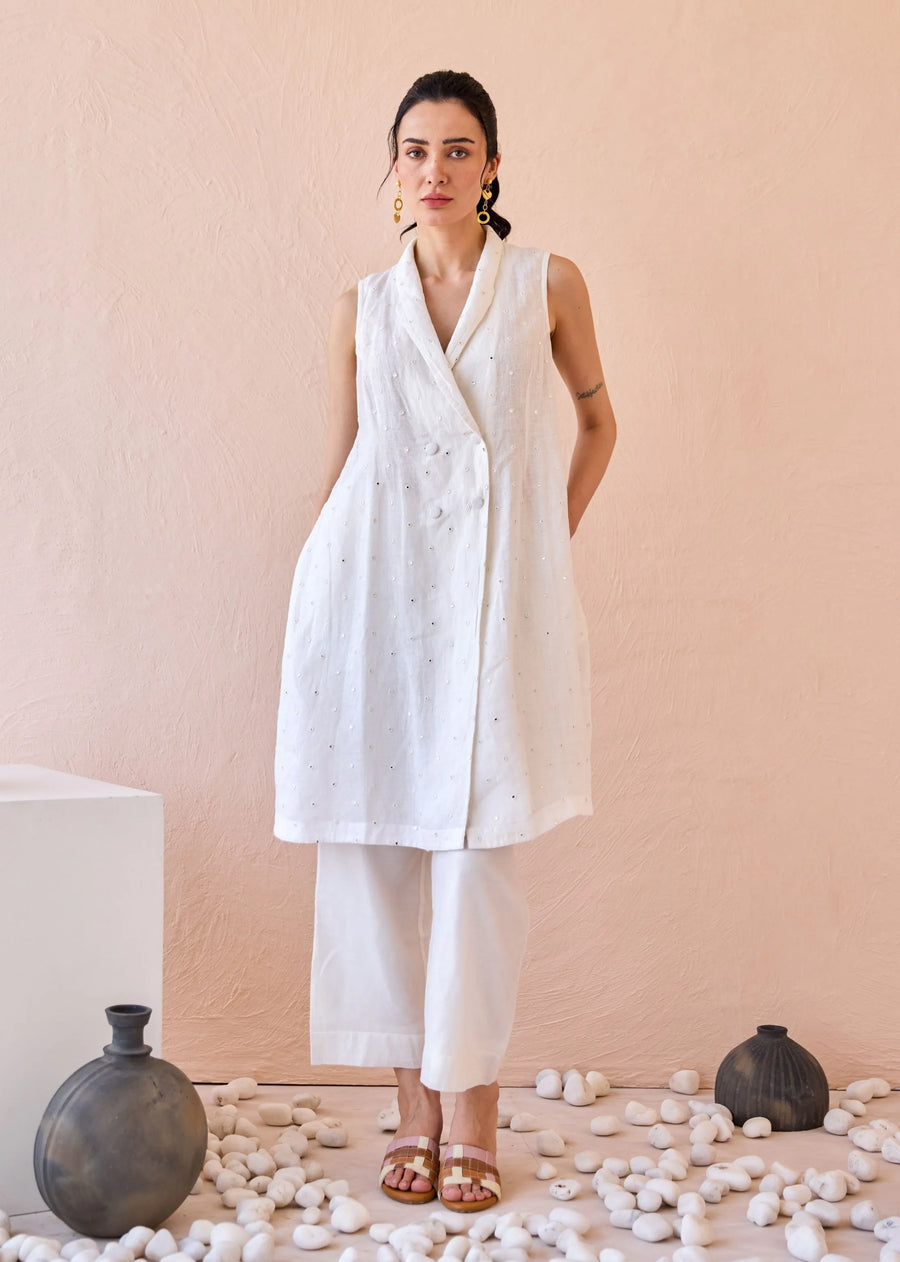 Silent Gleam Blazer Set