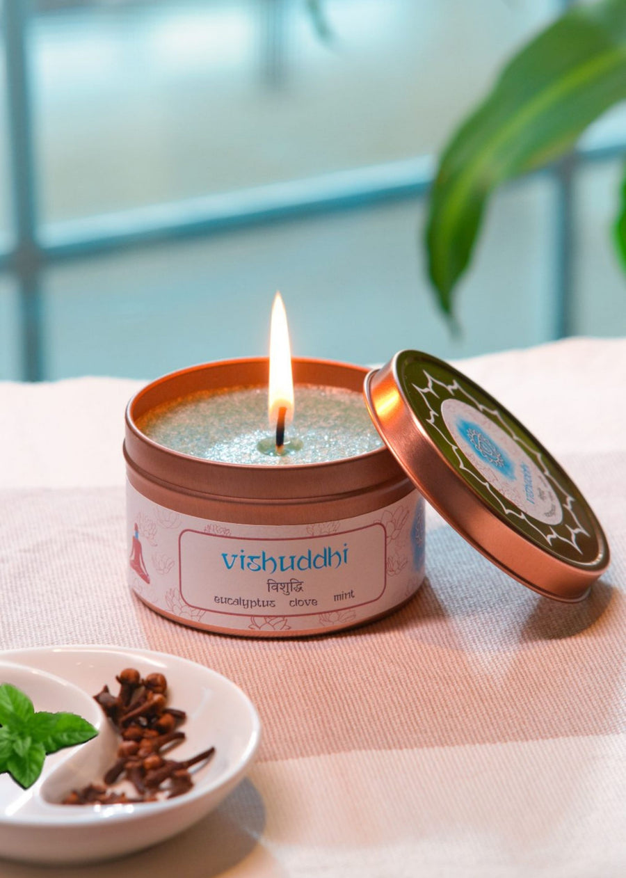 Vishuddhi (Throat) Chakra Candle