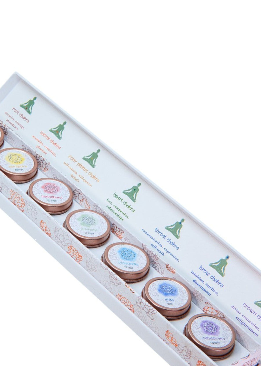 Chakra Tealight Candle Set
