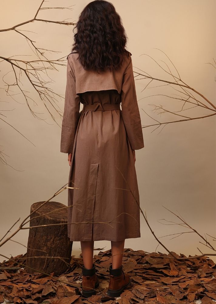 Roots Trench Dress