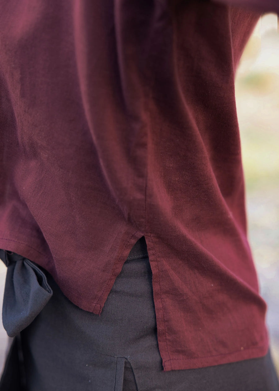 Red Cotton Hunju Jacket