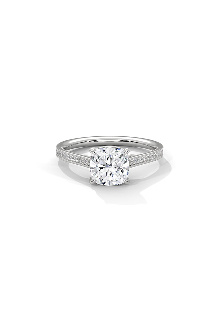 Solitaire Ring With 26 Diamonds-Cat0120