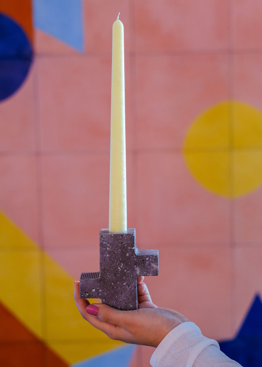 Ivory Taper Candle