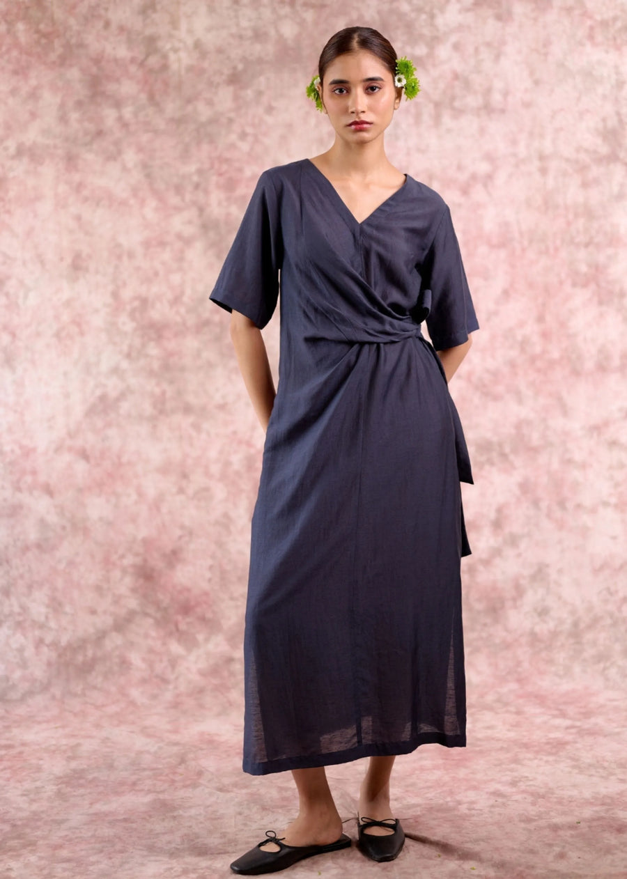 Eden Navy Dress