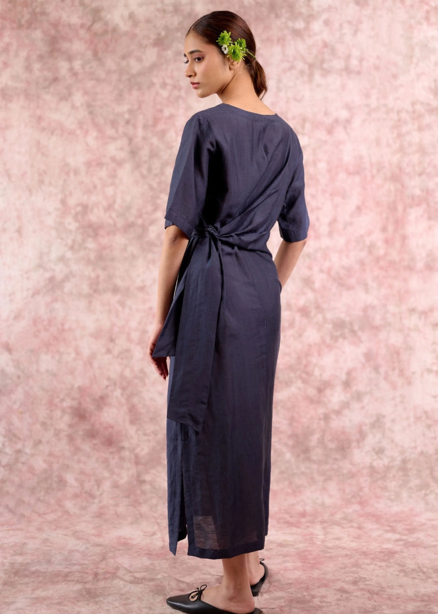 Eden Navy Dress
