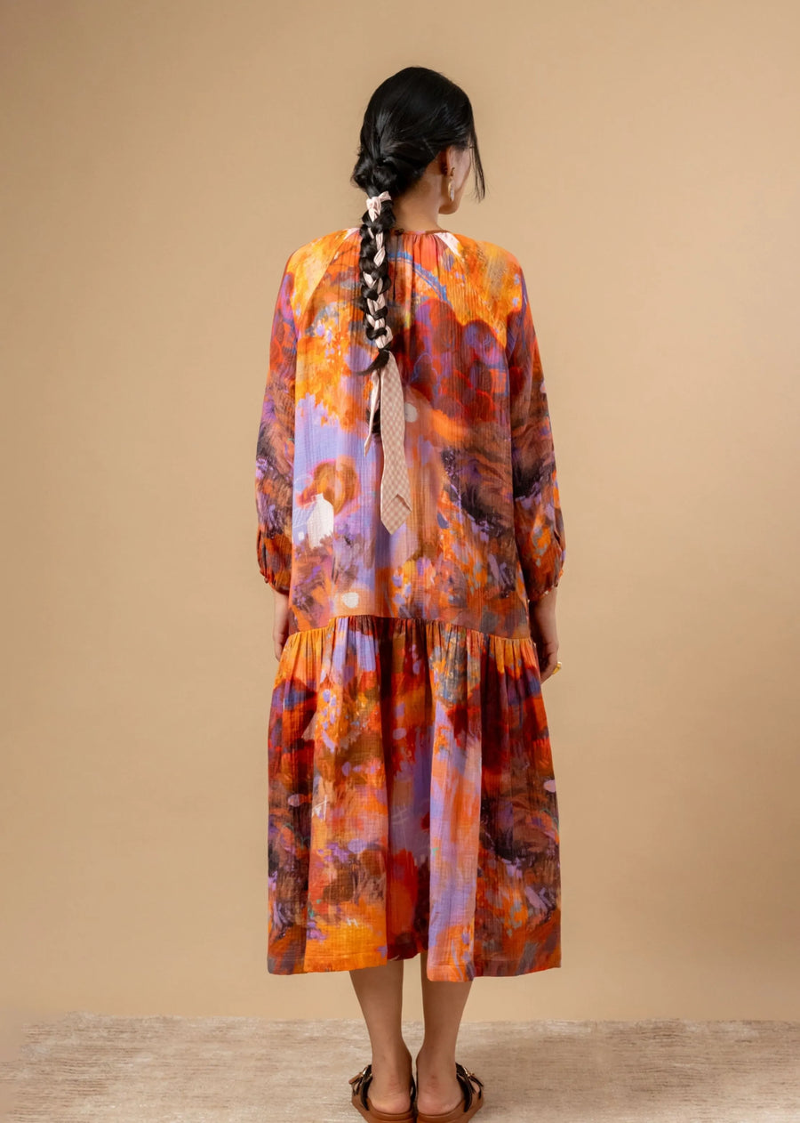 Twig Drop Waist Dress