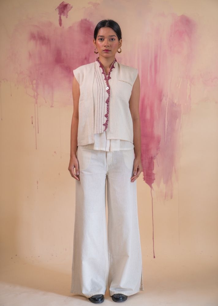 Phosphene Unisex Cropped Vest