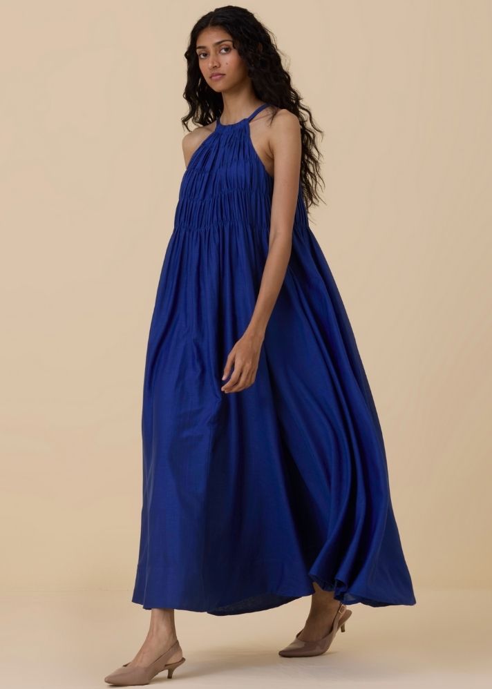 Iram Royal Blue Maxi Dress