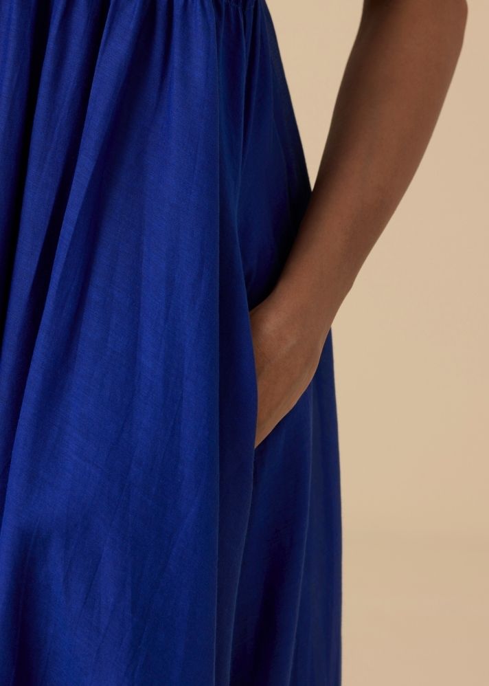 Iram Royal Blue Maxi Dress