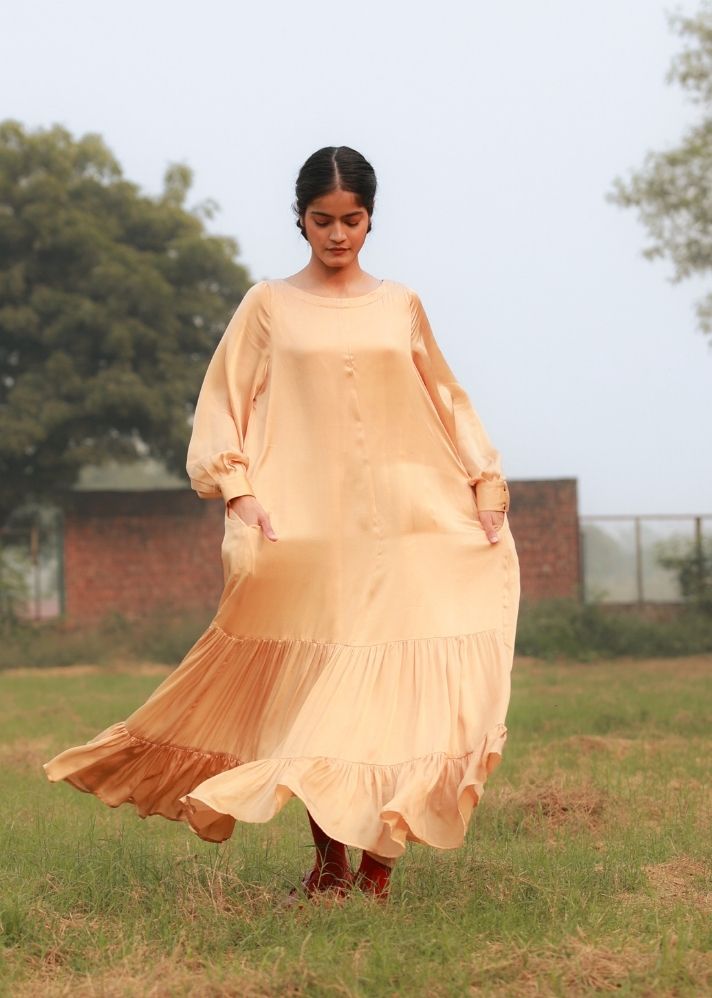 Yayoi Beige Dress