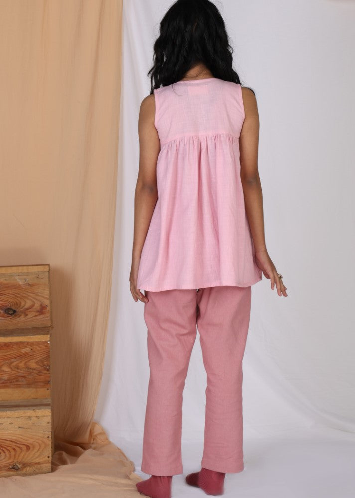 Laurel Top & Straight Pants Set