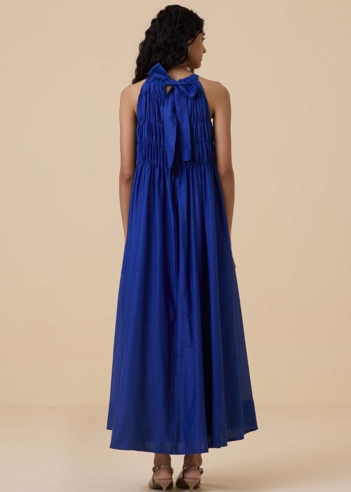 Iram Royal Blue Maxi Dress