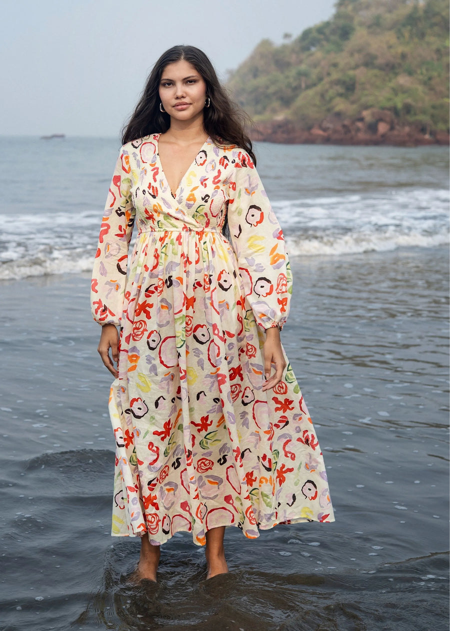 Multicolor Roosh Dress- RA/SS/14