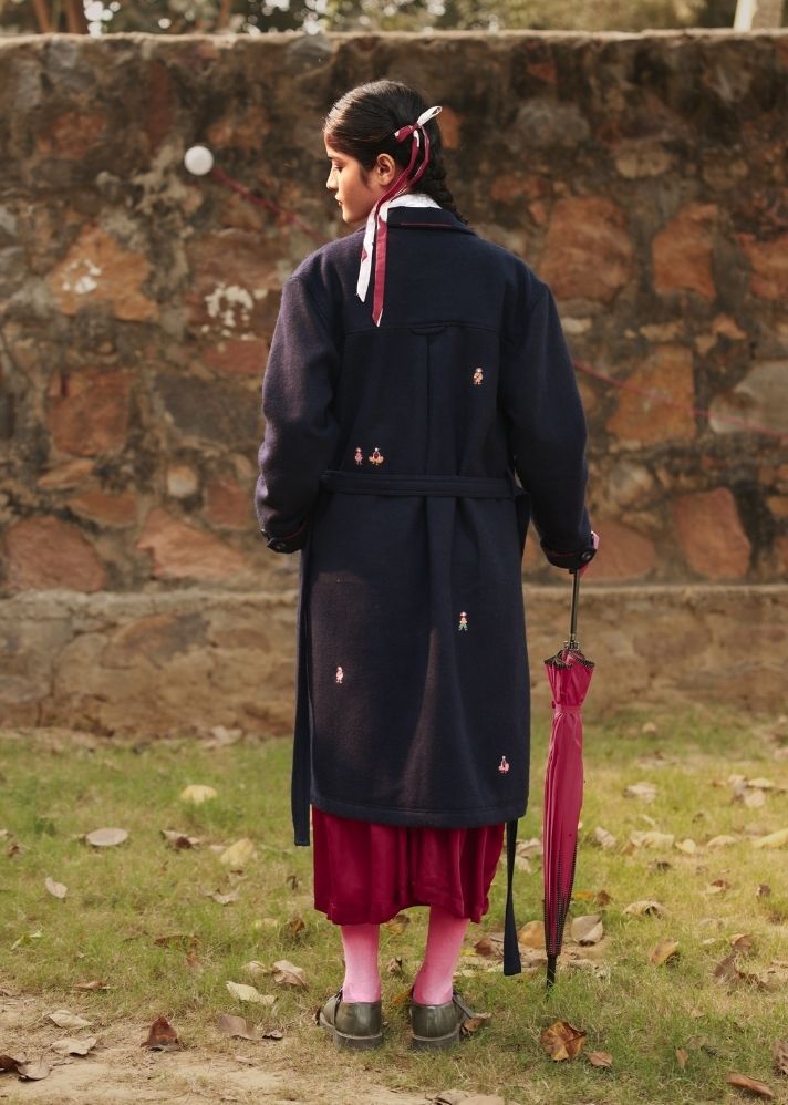 Willow Blue Overcoat
