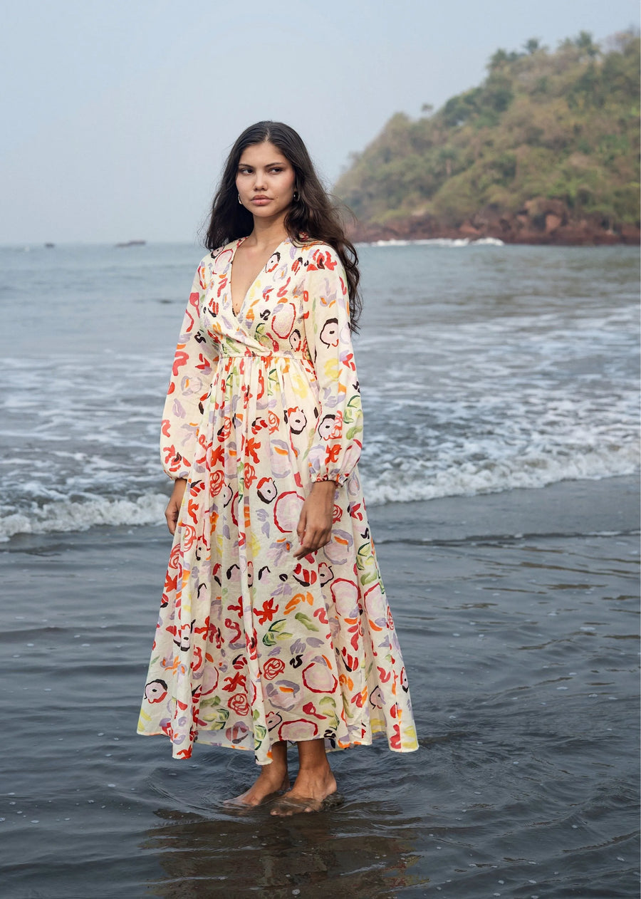 Multicolor Roosh Dress- RA/SS/14