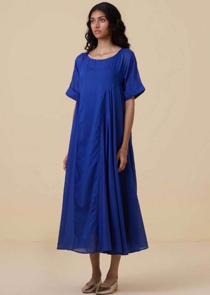 Latifa Royal Blue Maxi Dress