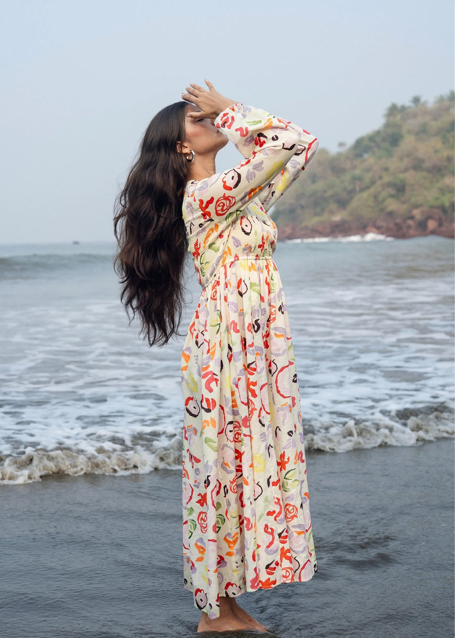 Multicolor Roosh Dress- RA/SS/14