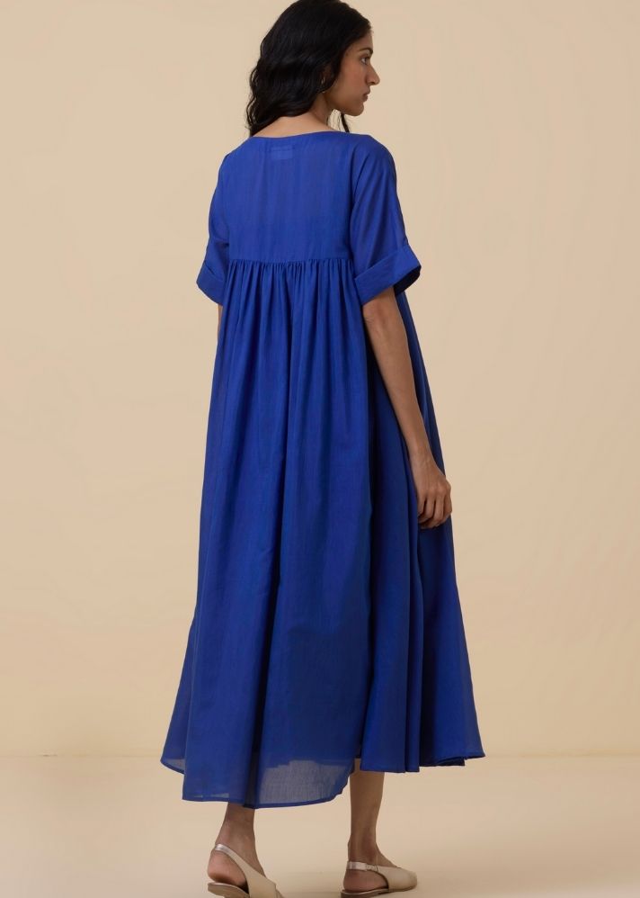 Latifa Royal Blue Maxi Dress