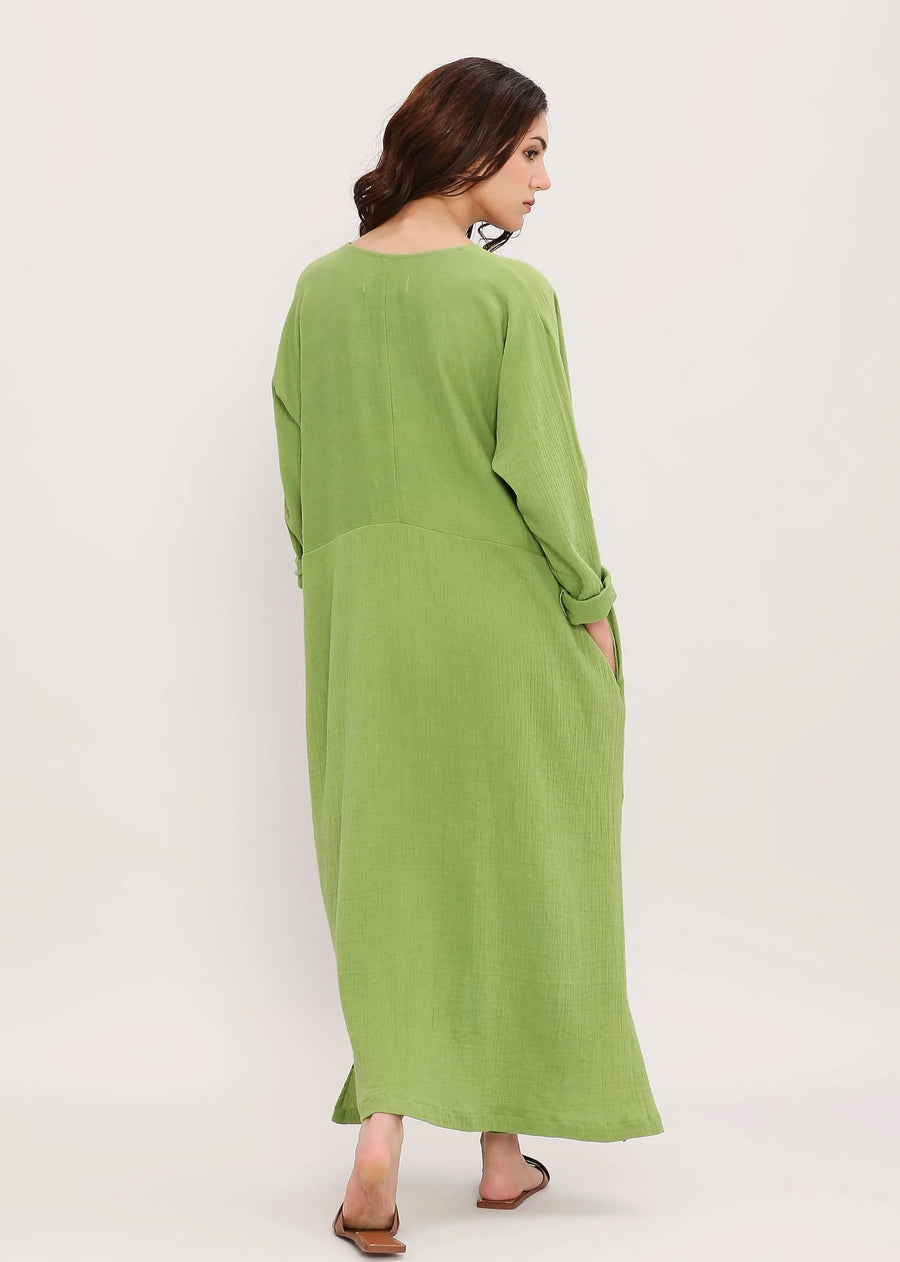 Coco Green Kaftan Tunic
