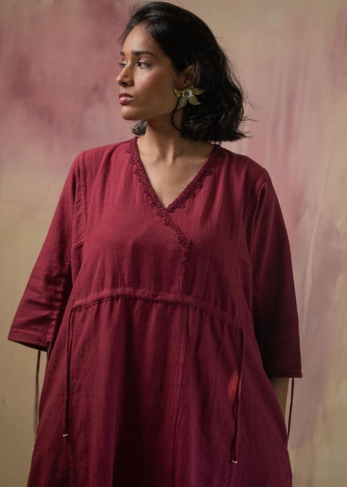 Phosphene Ruched Dress