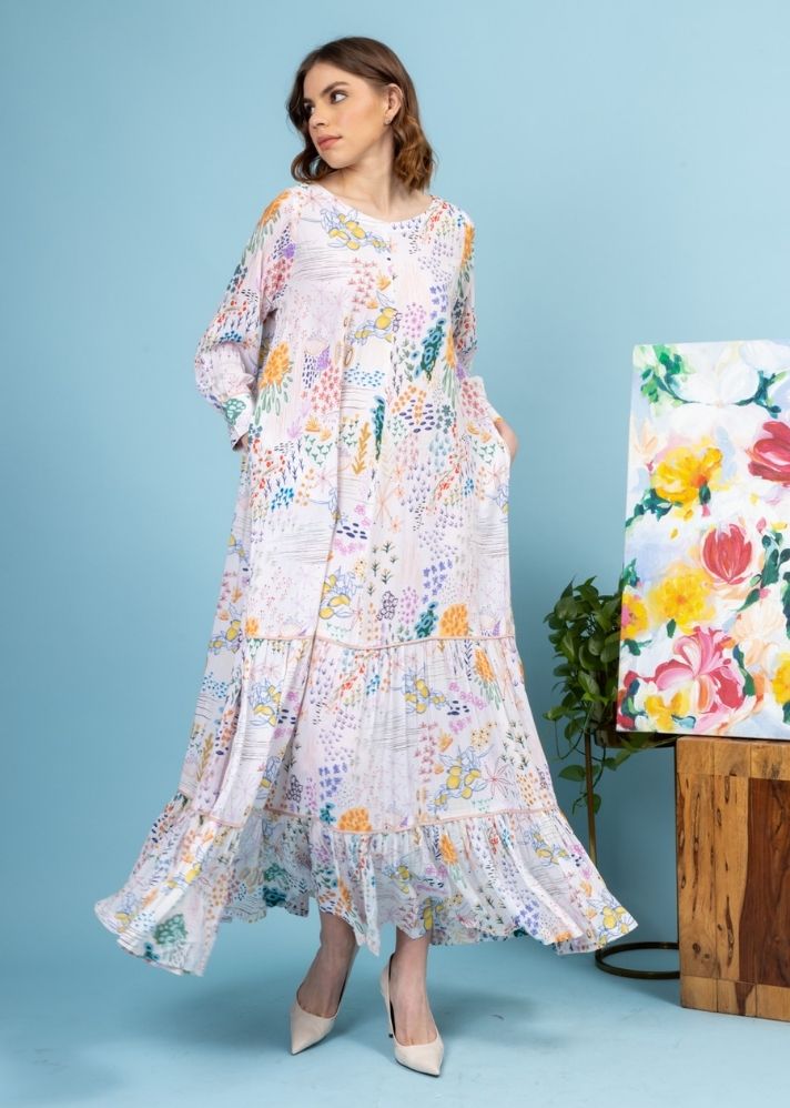 Yayoi Printed Dress